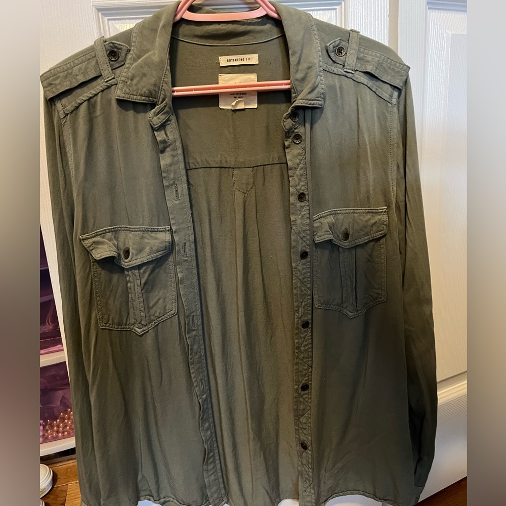 Buttoned Down boyfriend fit shirt